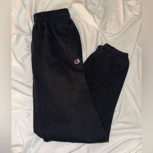 Black champion sweatpants